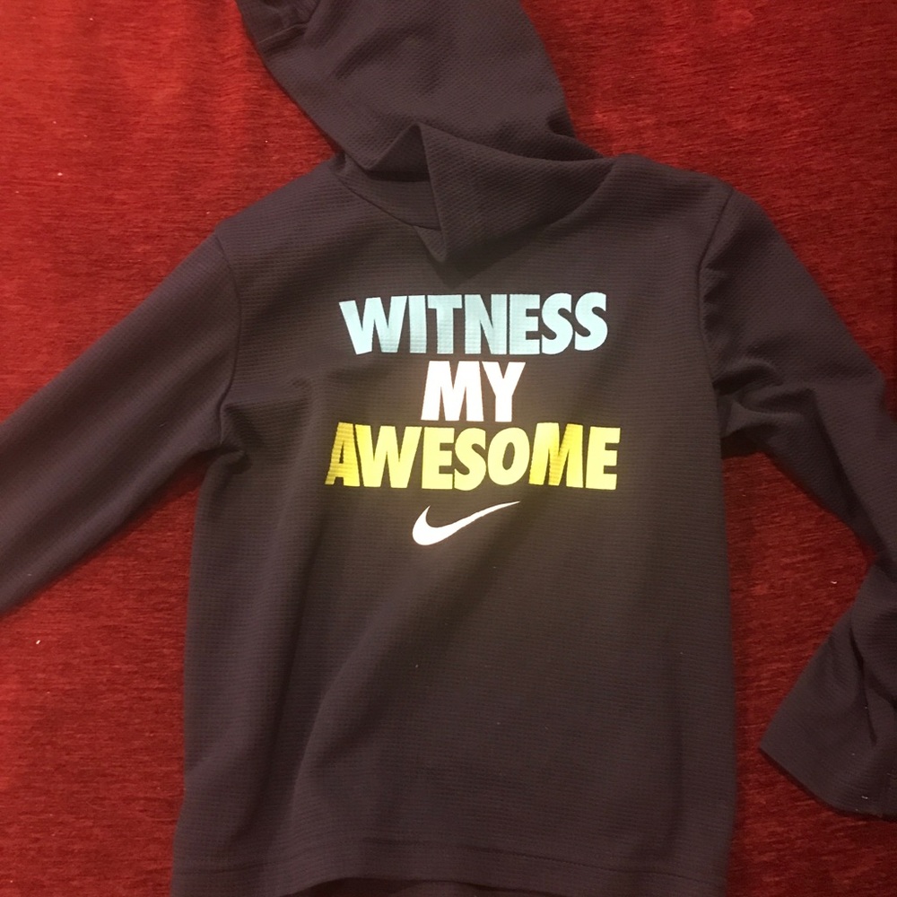 Hooded dry fit long sleeve